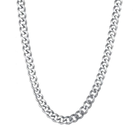 Cuban Link Silver Necklace