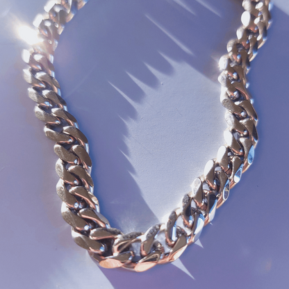 Cuban Link Silver Bracelet