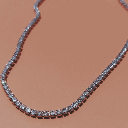 Alina Silver Necklace