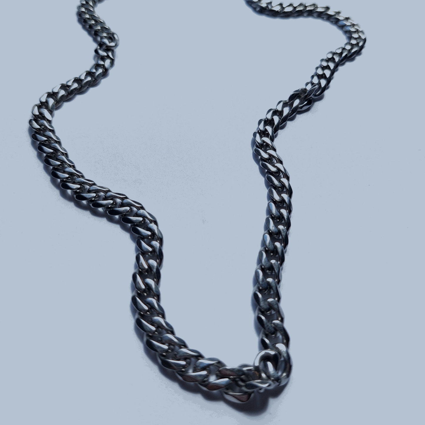 Cuban Link Silver Necklace