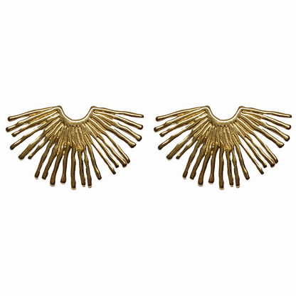 Nuria Gold Earrings