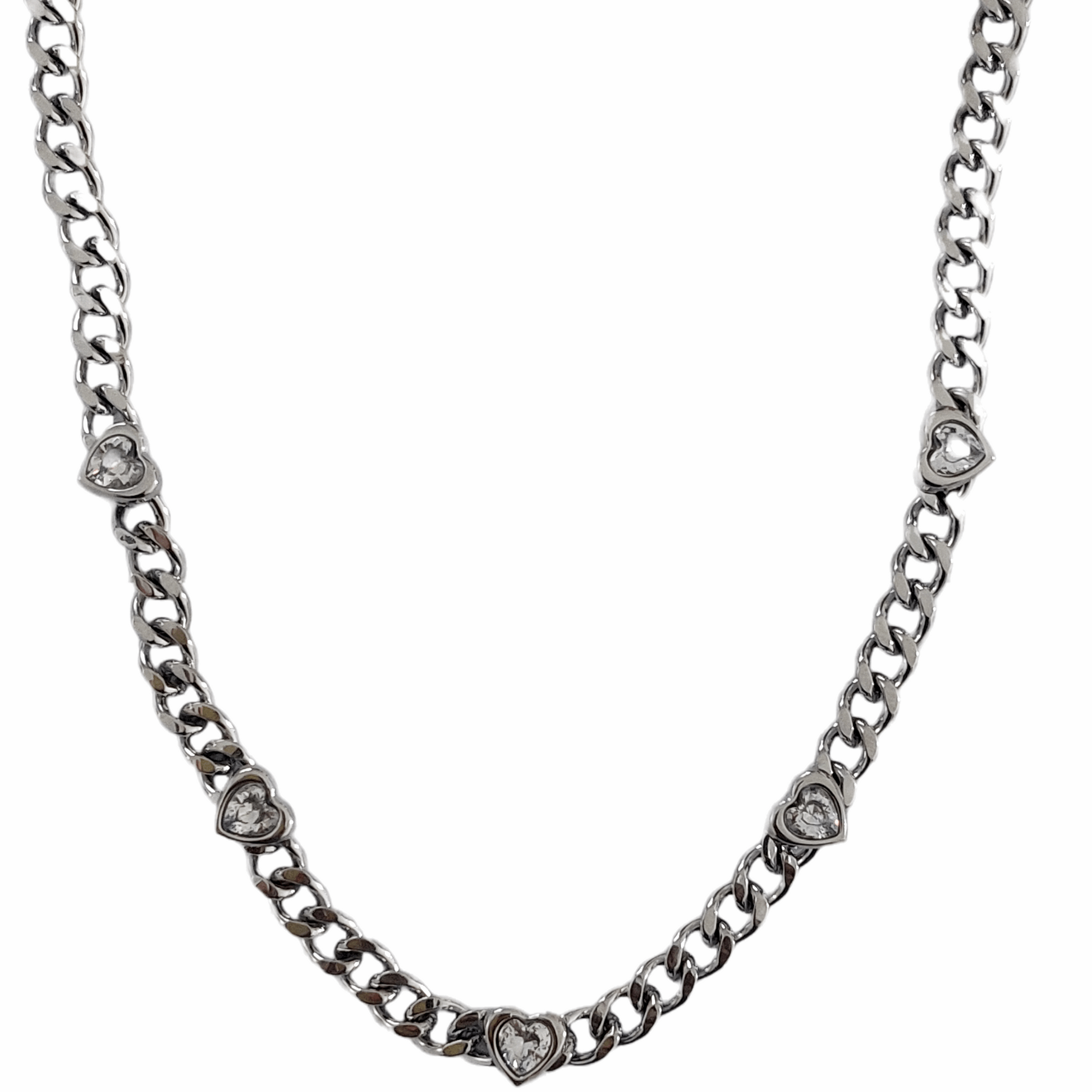 Cora Silver Necklace