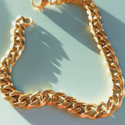 Cuban Link Gold Bracelet