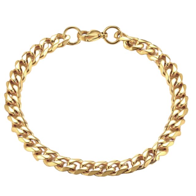 Cuban Link Gold Bracelet