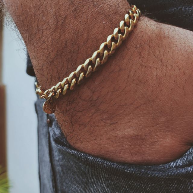 Cuban Link Gold Bracelet